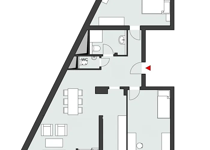 Appartement 3 Downtown Bilk *